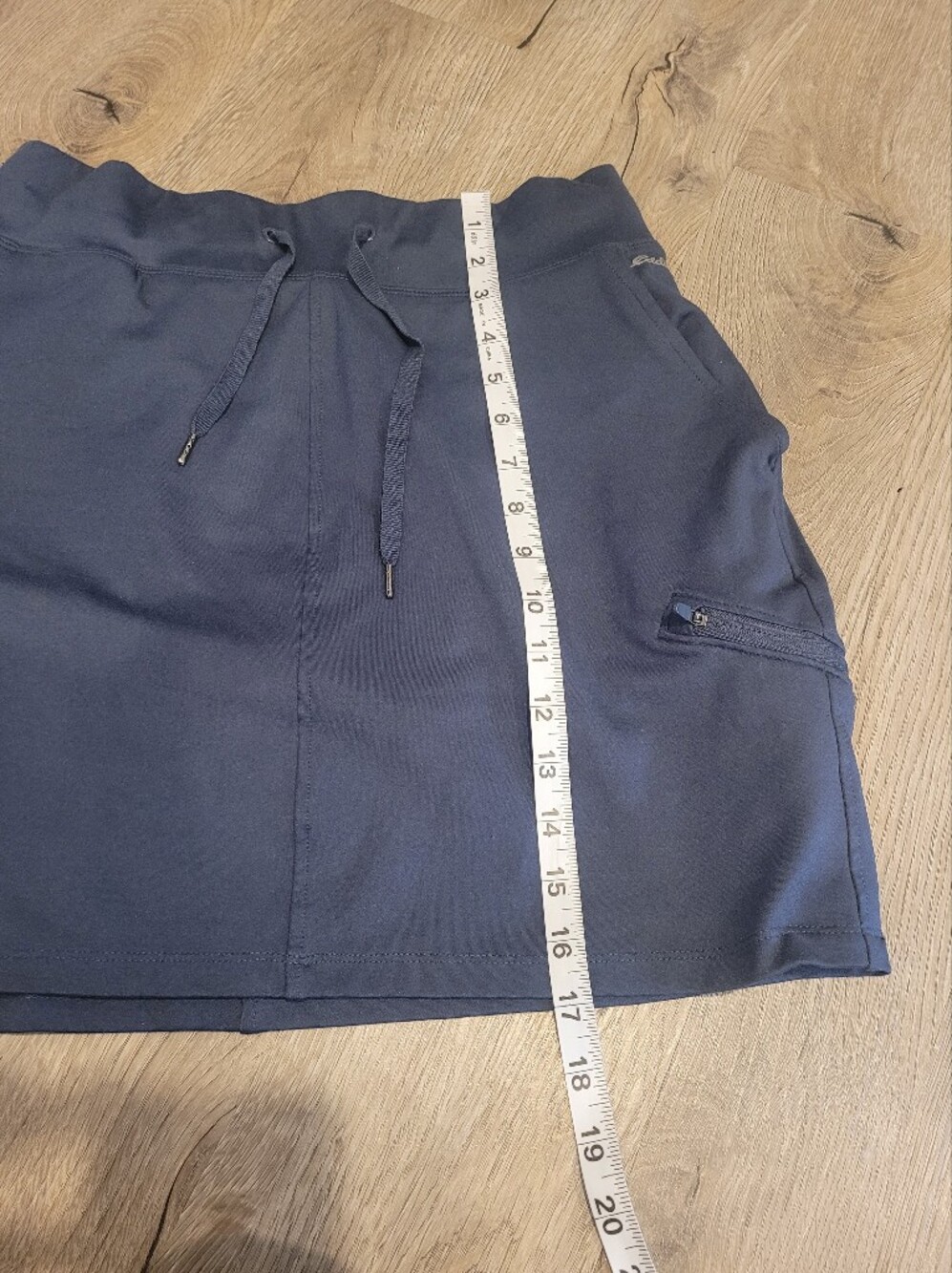 Eddie Bauer Navy Blue Active Performance Skort - Size Medium - Picture 7 of 7